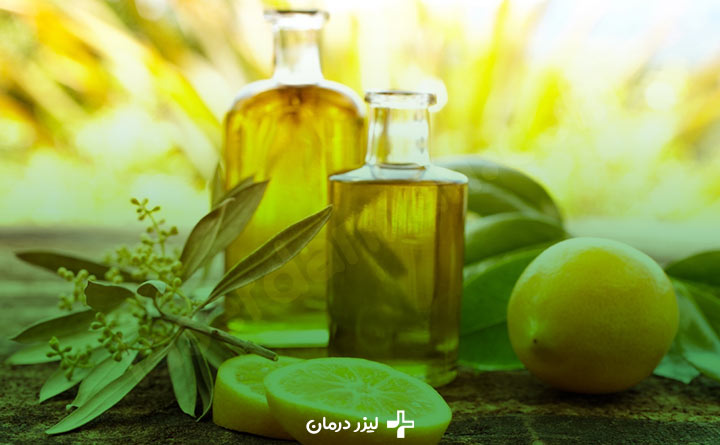 مسهل خانگی با روغن زیتون و آب لیمو